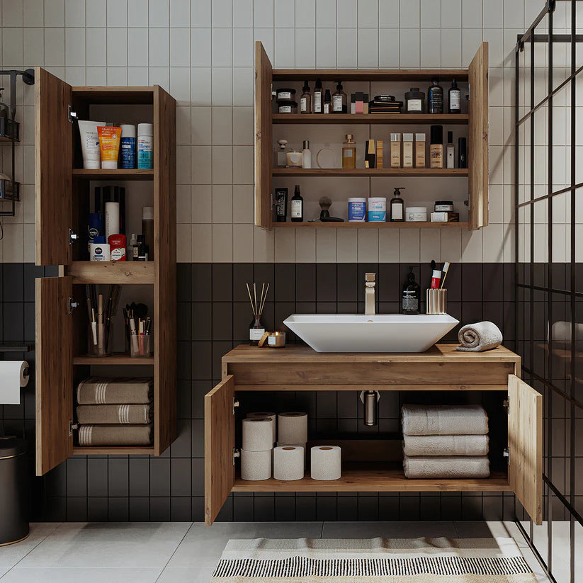 Roomart Atlantic - 3-Piece Bathroom Furniture Set