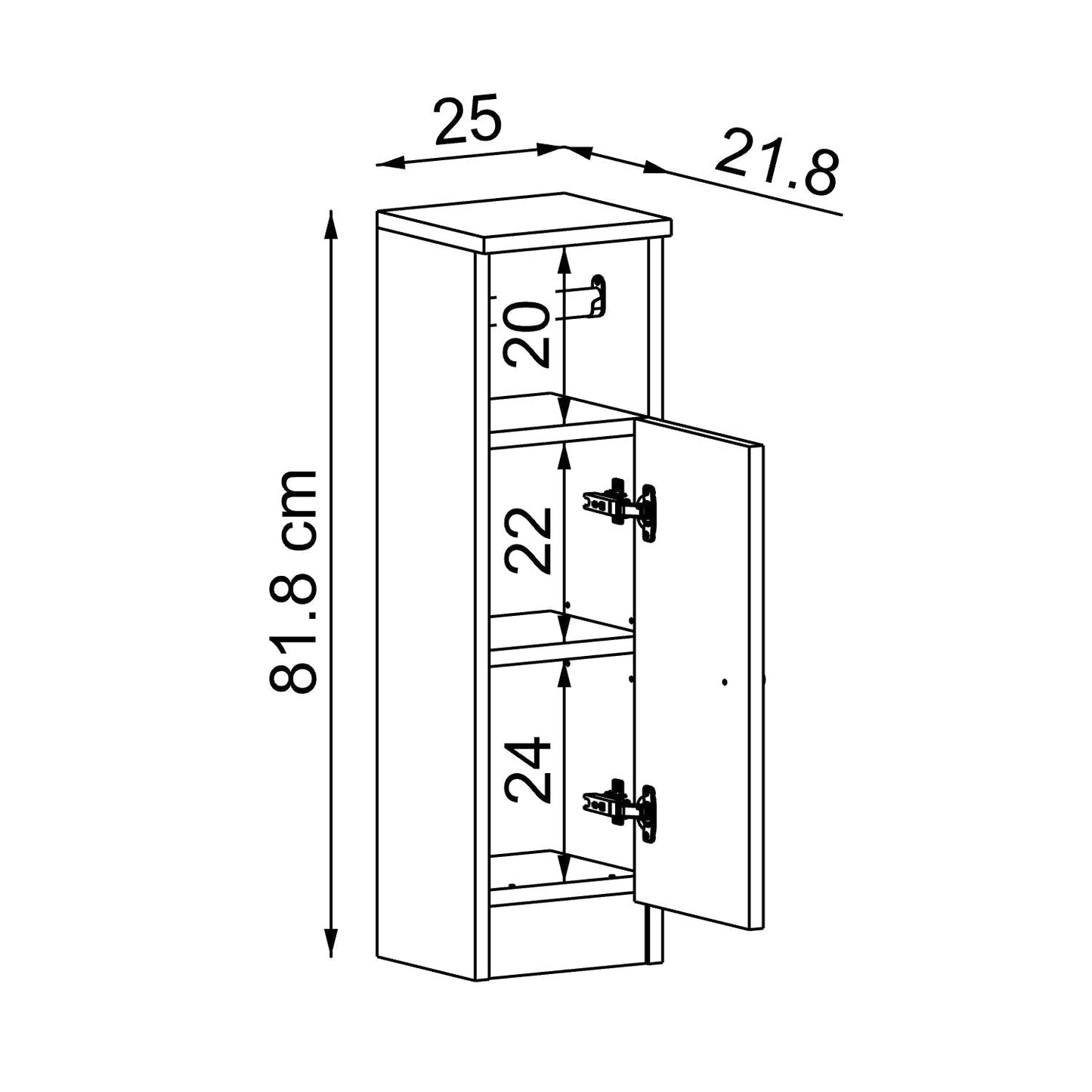 Toilet Paper Holder - Beta - Roomartstore.co.uk Multi-purpose cabinet2657