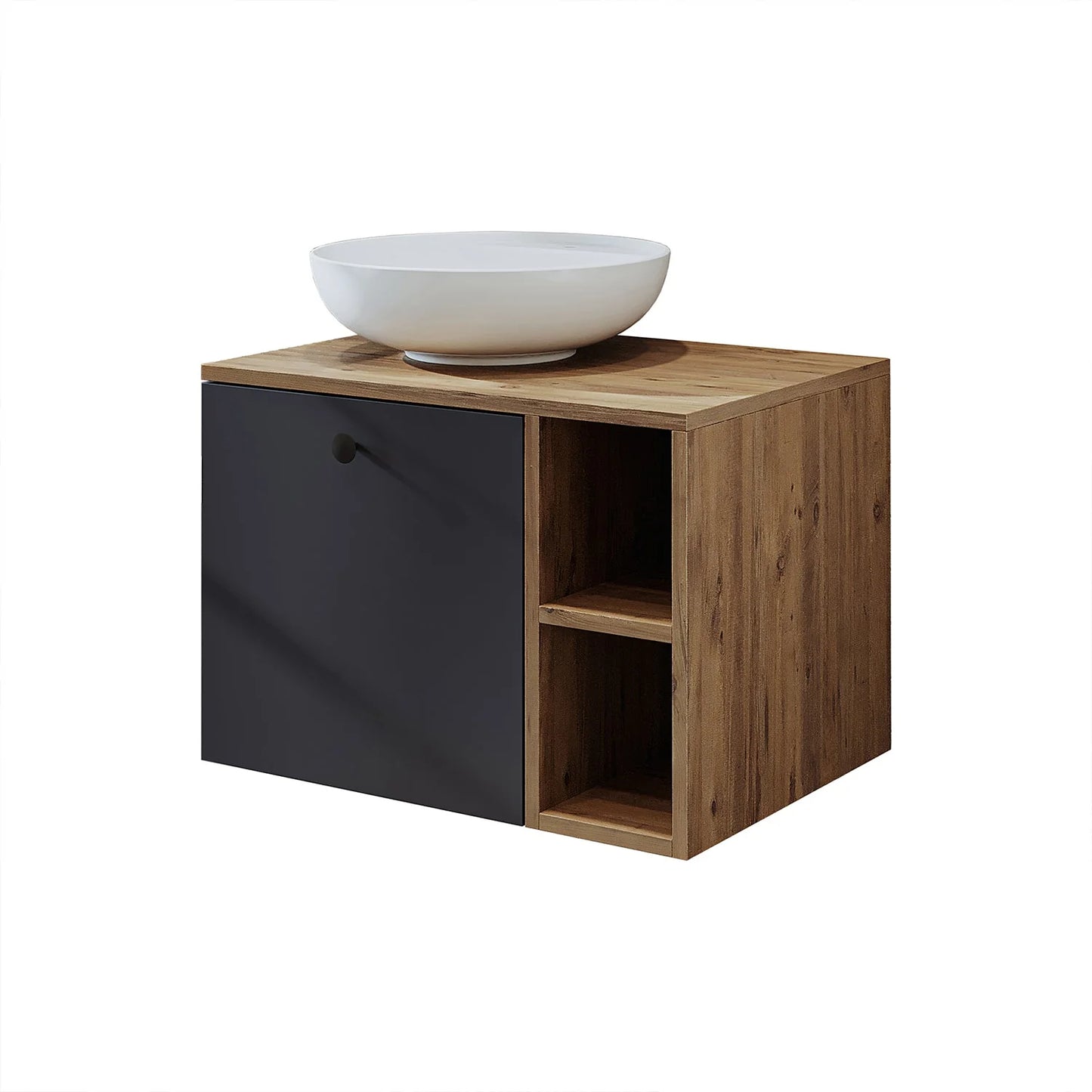 Roomart Lotus - Bathroom Cabinet with Washbasin, 75cm