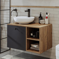 Anthracite-Oak