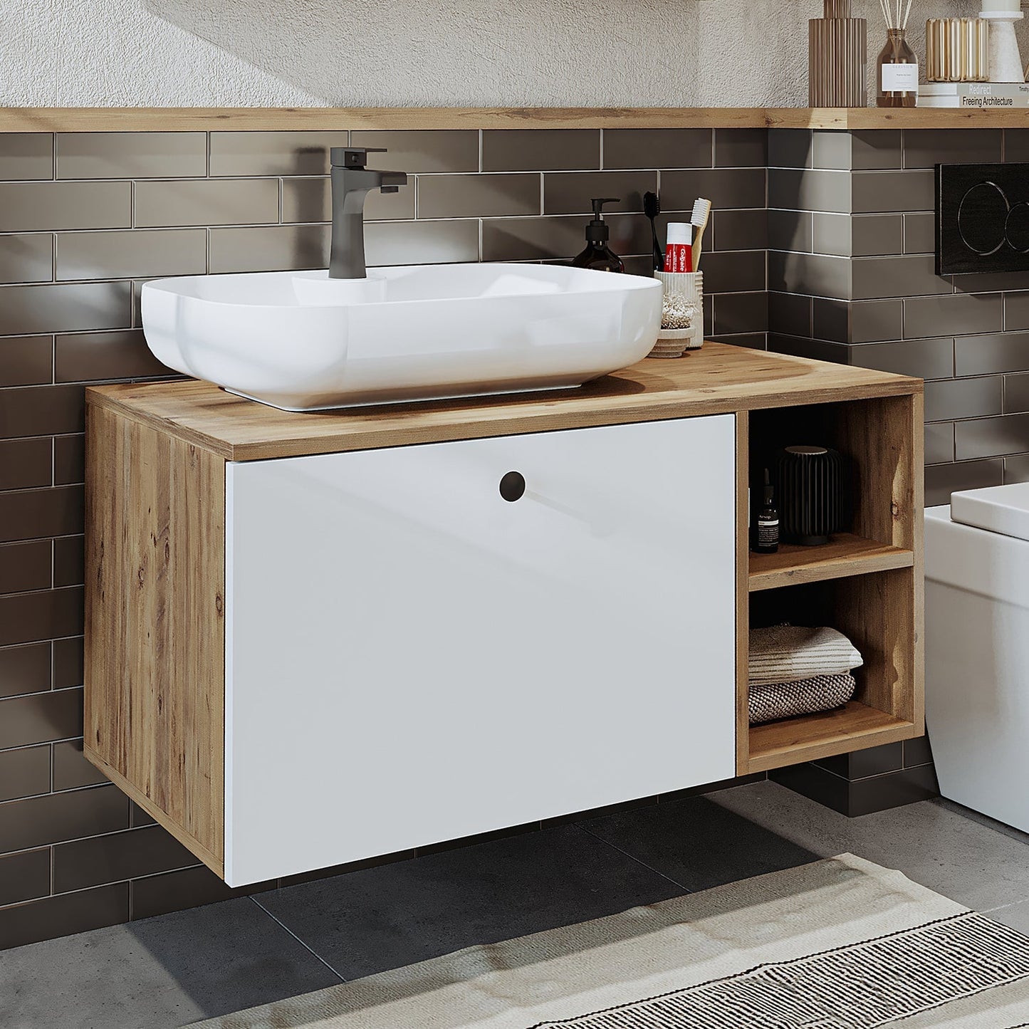Vanity Bathroom Cabinet - Lotus - Roomartstore.co.ukbathroom cabinet2516