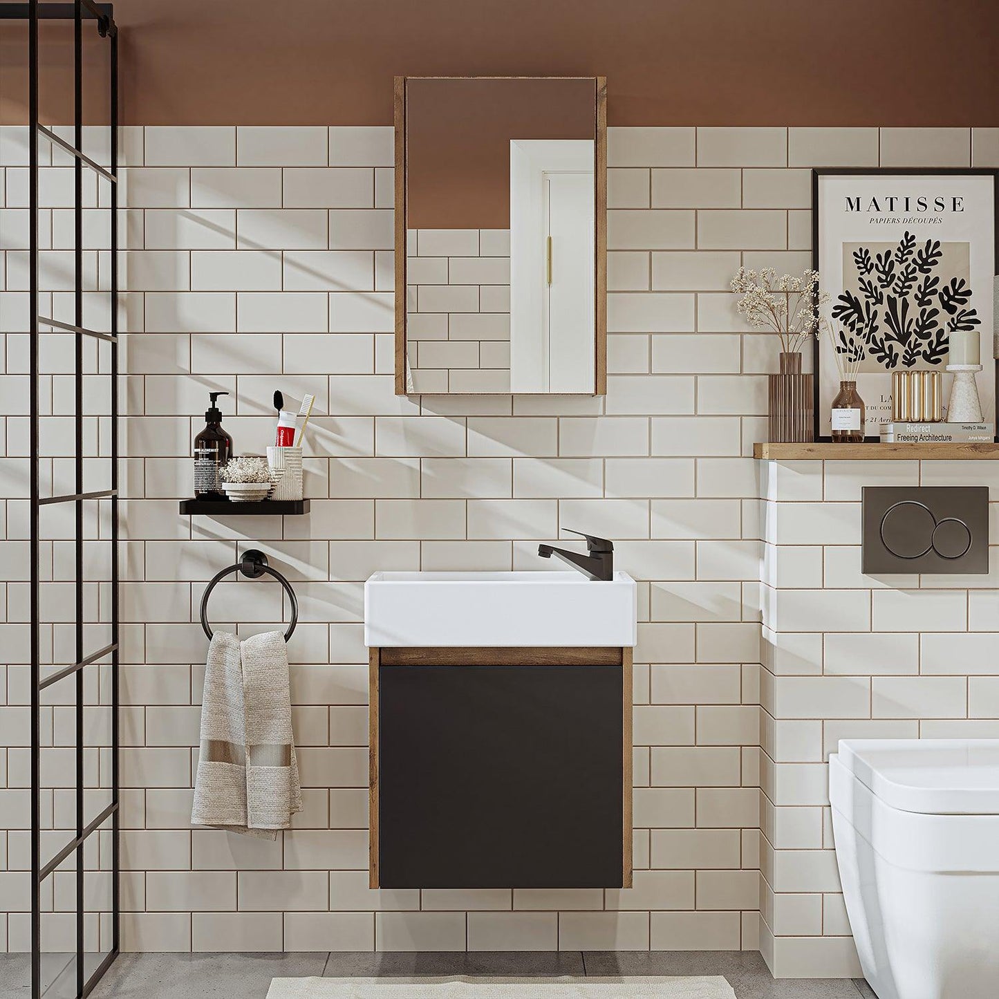 Vanity Bathroom Cabinet 2 Piece Set - Mini - Roomartstore.co.ukbathroom cabinet1959