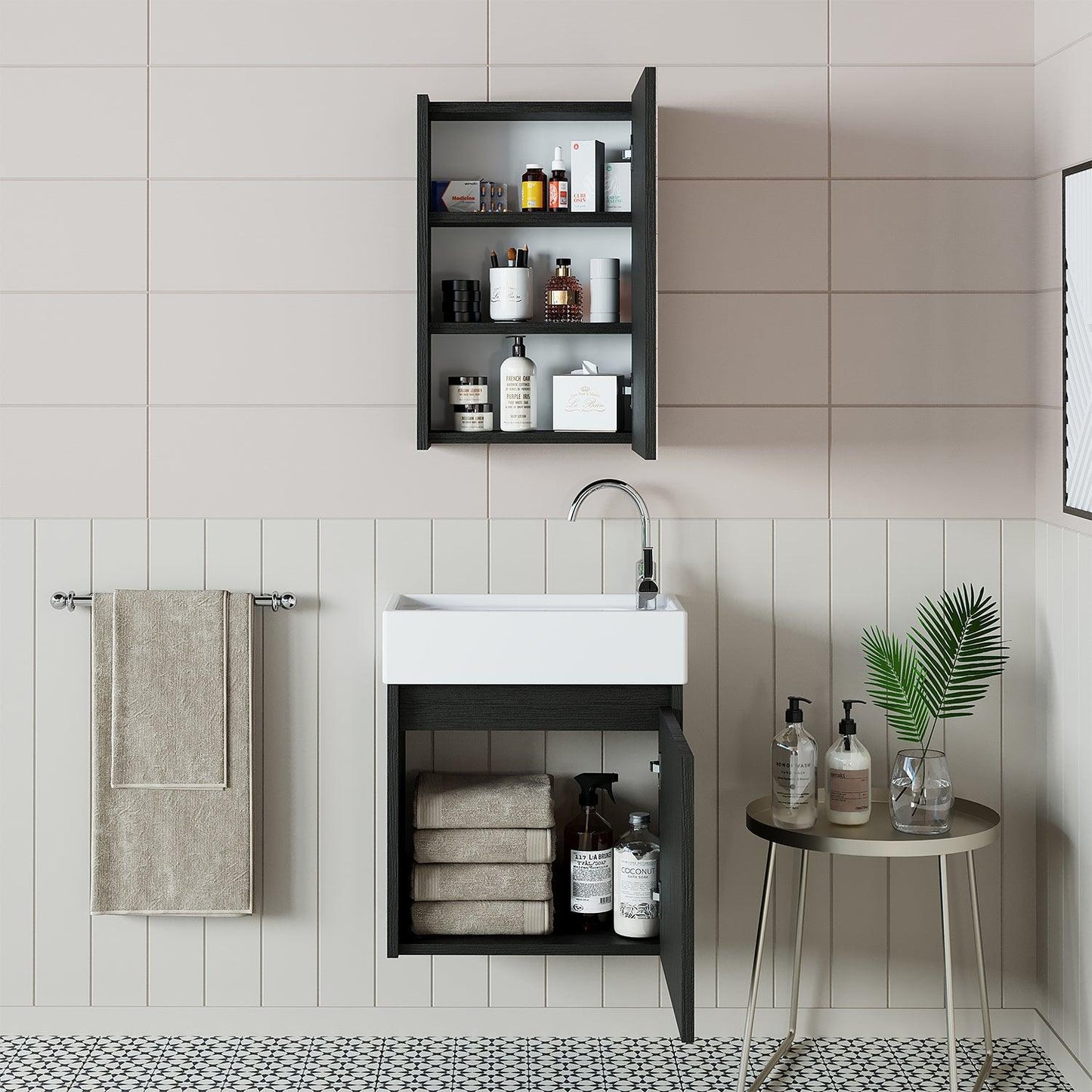 Vanity Bathroom Cabinet 2 Piece Set - Mini - Roomartstore.co.ukbathroom cabinet2024