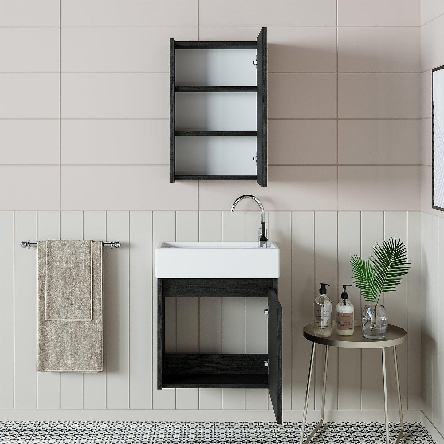 Vanity Bathroom Cabinet 2 Piece Set - Mini - Roomartstore.co.ukbathroom cabinet2024