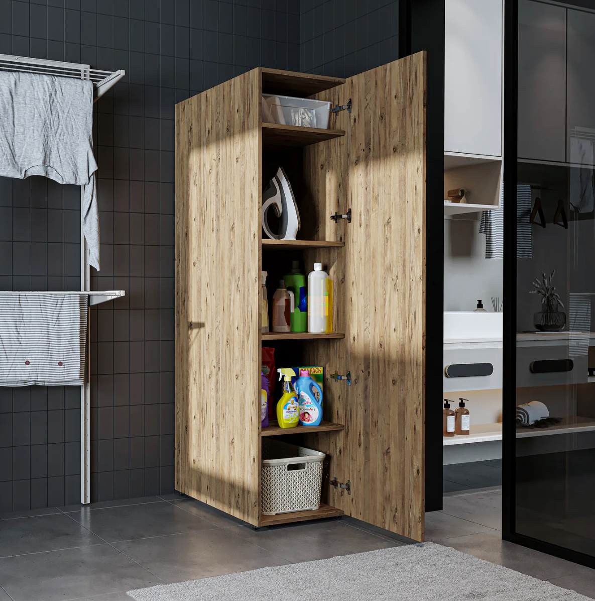 Roomart Shelves - Set of Three for Dora Side Cabinet - 45cm