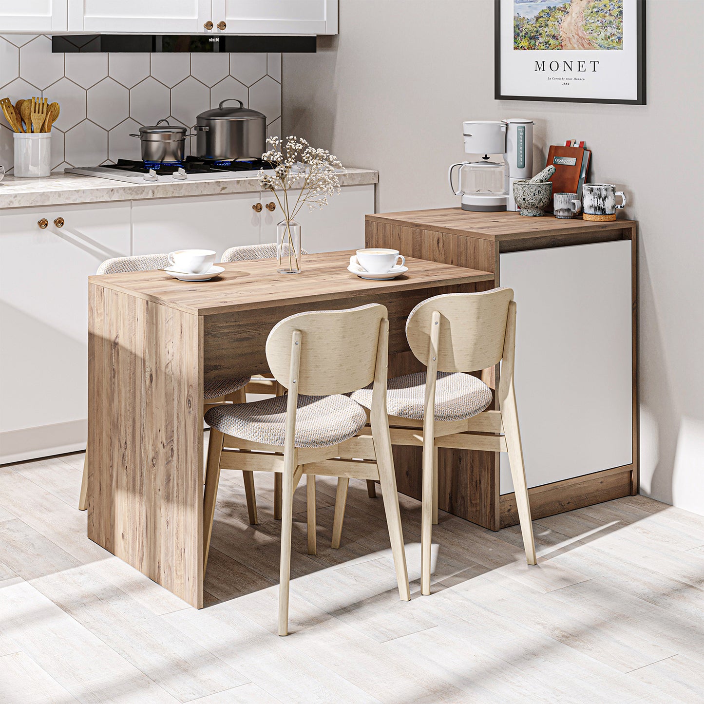 Roomart Milano — Kitchen Island & Dining Table