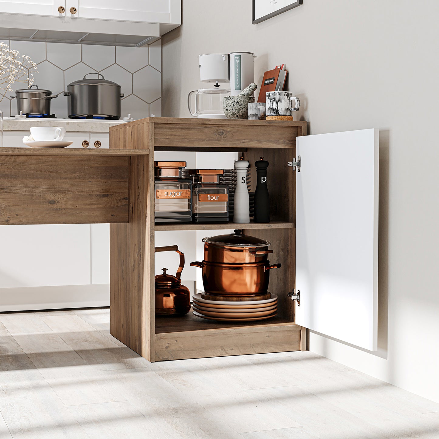 Roomart Milano — Kitchen Island & Dining Table