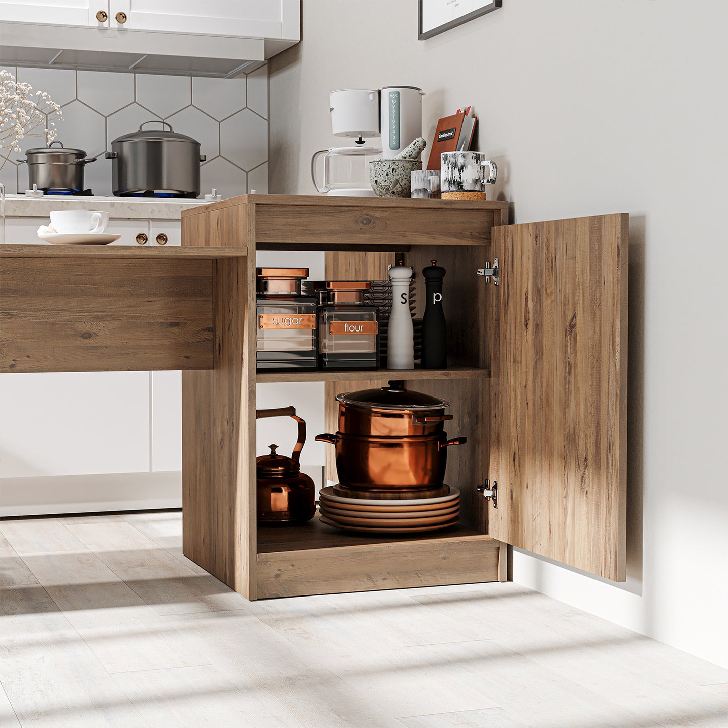 Roomart Milano — Kitchen Island & Dining Table