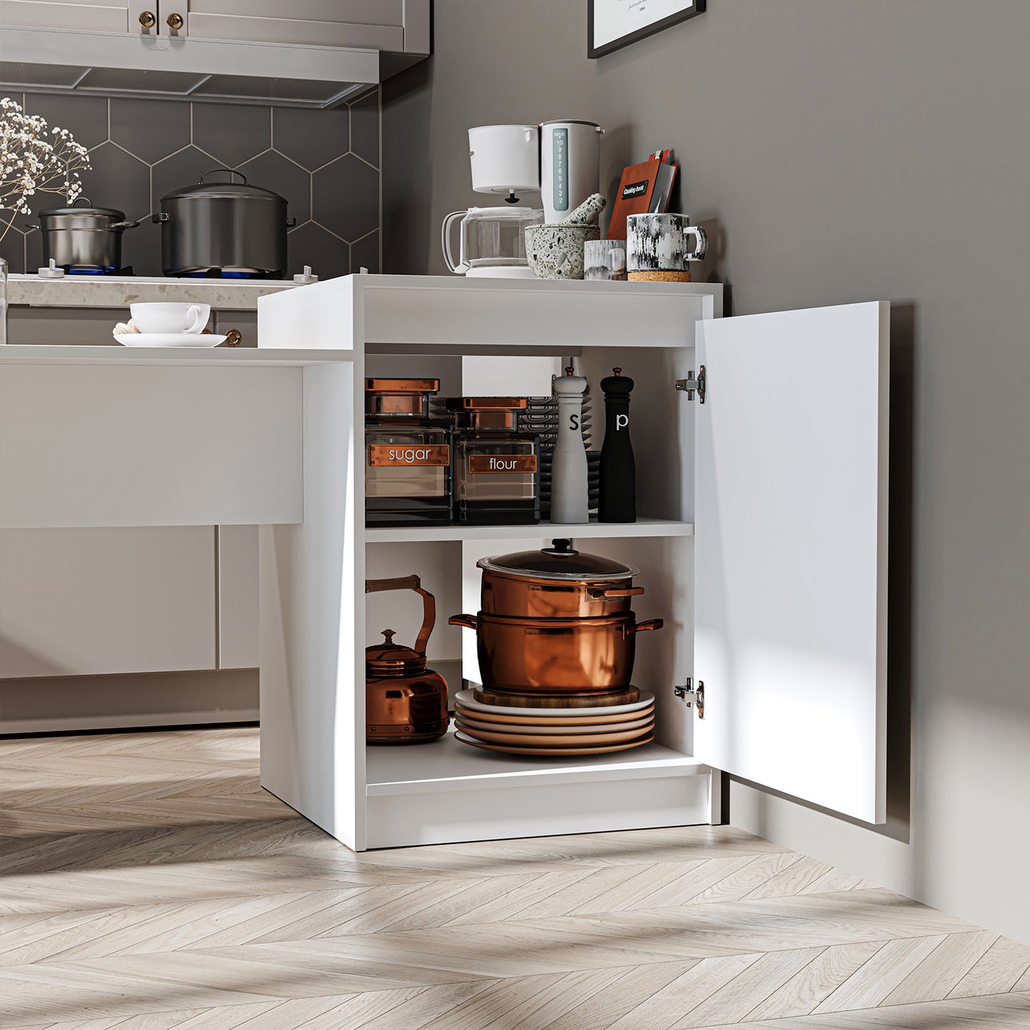 Roomart Milano — Kitchen Island & Dining Table