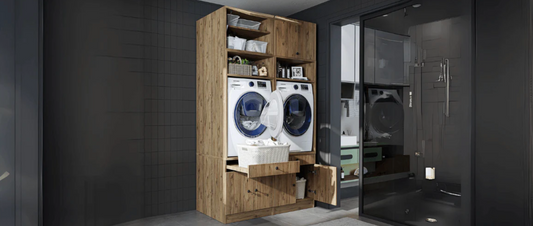 Washing Machine Cabinet With Doors or Without? Best Options for Your UK Home