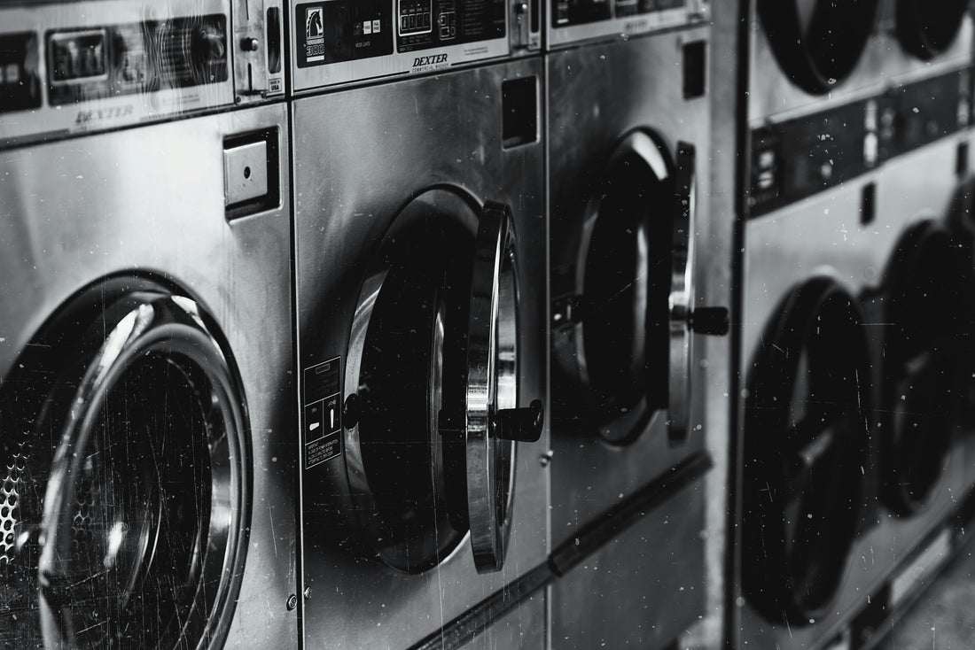 Tidy utility room with laundry storage