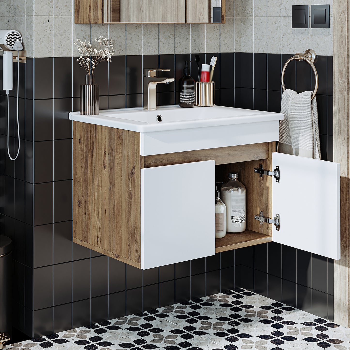 Roomart Atria Vanity Unit with Ceramic Basin