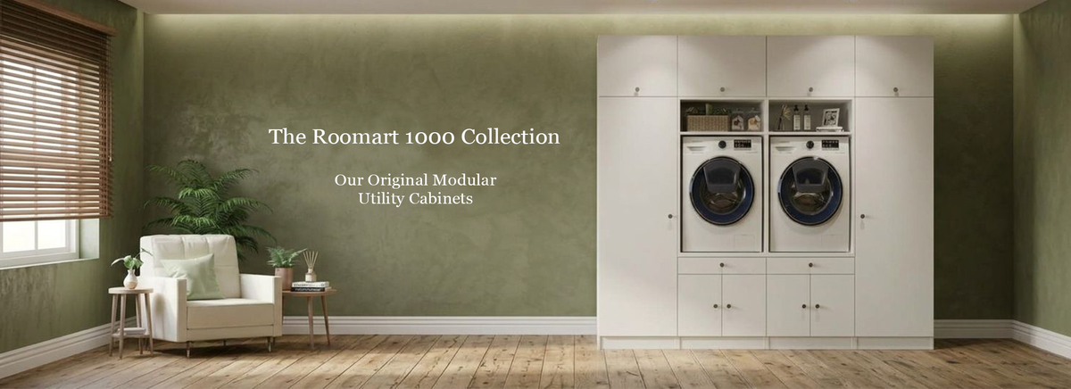 RoomArt wall-hung bathroom, laundry and kitchen furniture