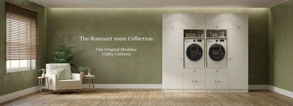 RoomArt wall-hung bathroom, laundry and kitchen furniture