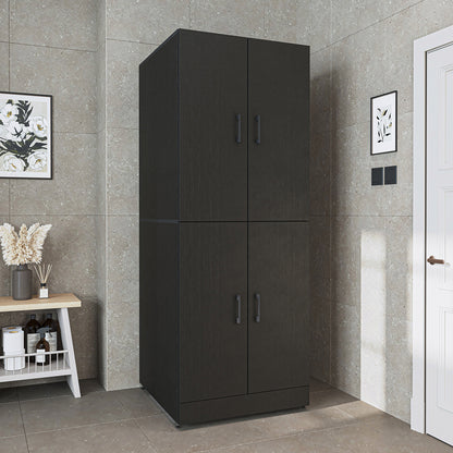 Roomart Dora Flex - 2-in-1 Cabinet for Washing Machine with Storage Shelves or Dryer Stacker