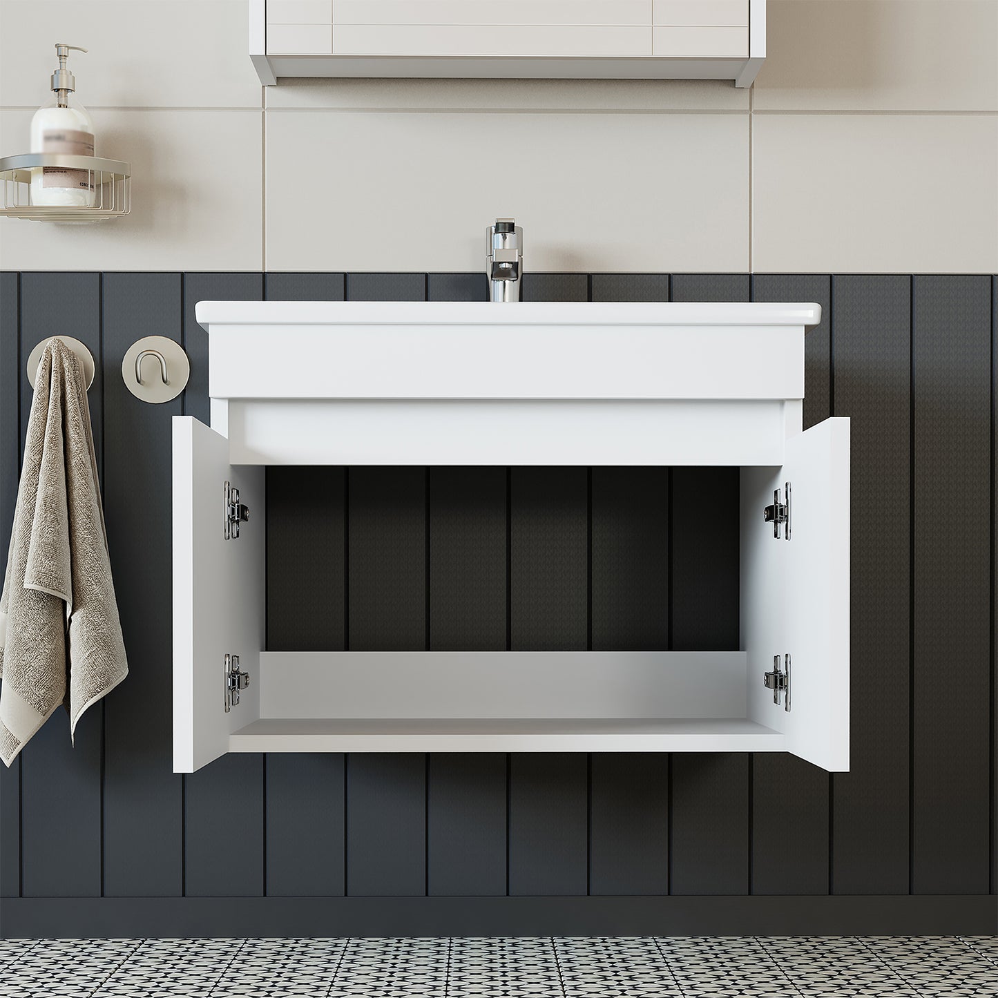 Roomart Atria Vanity Unit with Ceramic Basin