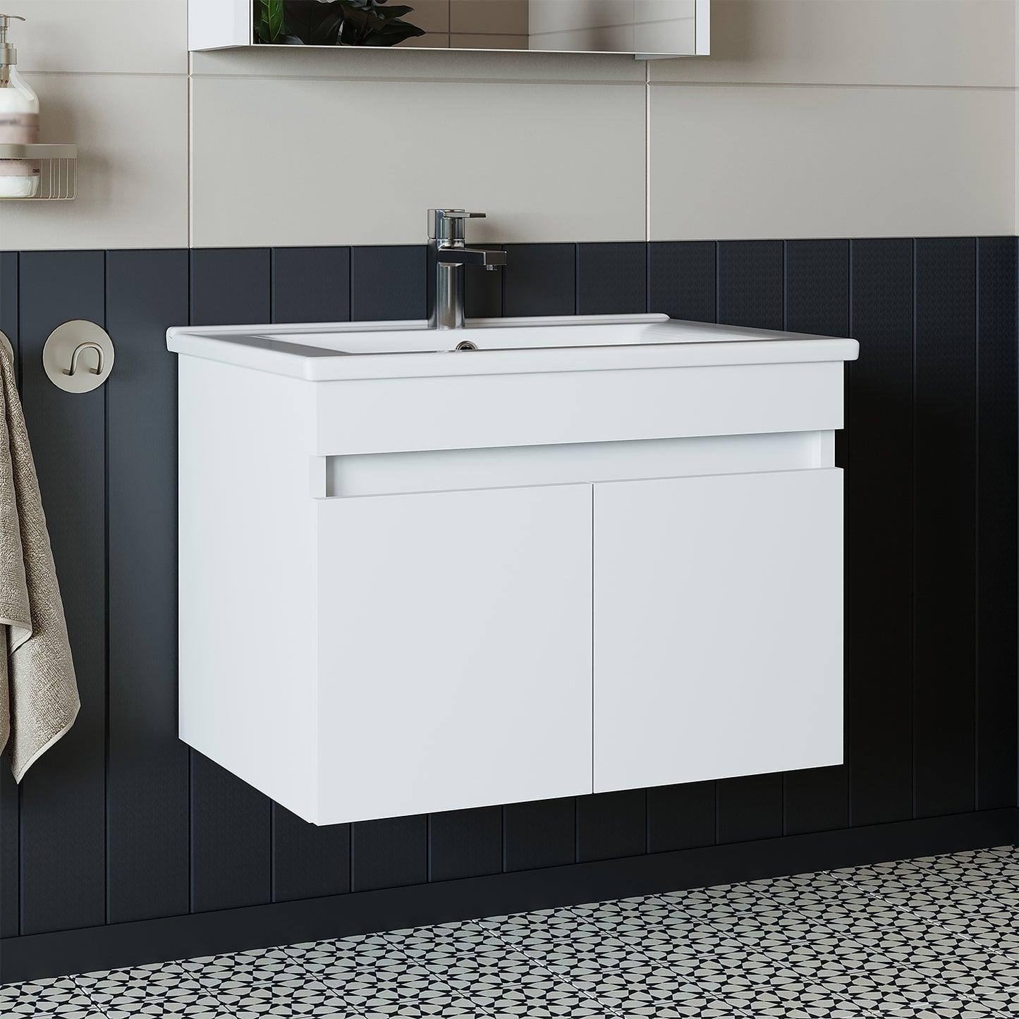 Roomart Atria Vanity Unit with Ceramic Basin