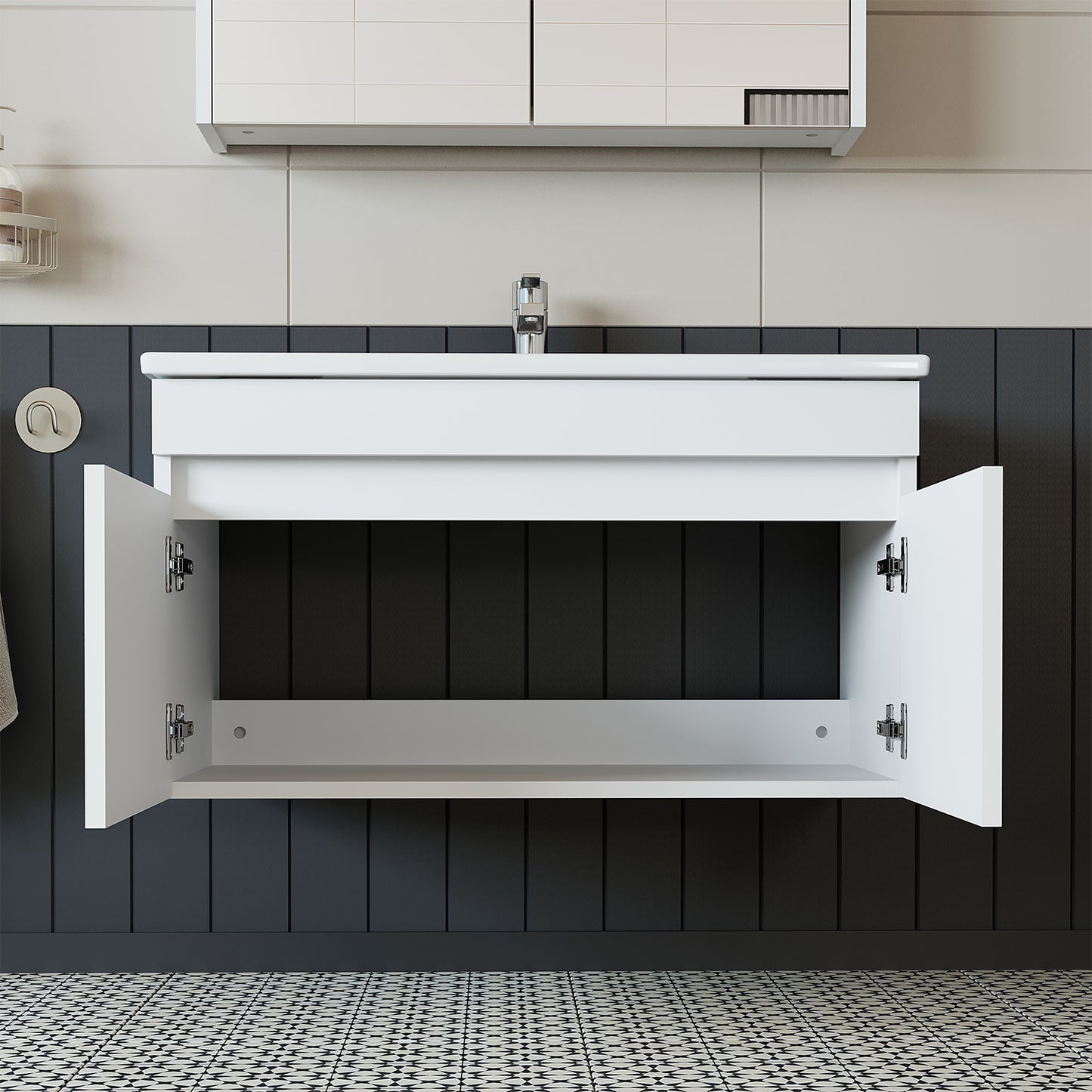 Roomart Atria Vanity Unit with Ceramic Basin