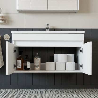 Roomart Atria Vanity Unit with Ceramic Basin