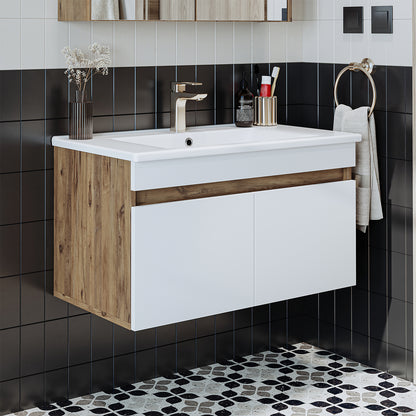 Roomart Atria Vanity Unit with Ceramic Basin