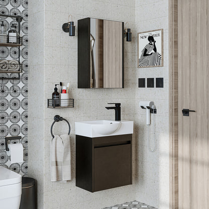 Roomart Leo Vanity Unit with Mirror Cabinet Set