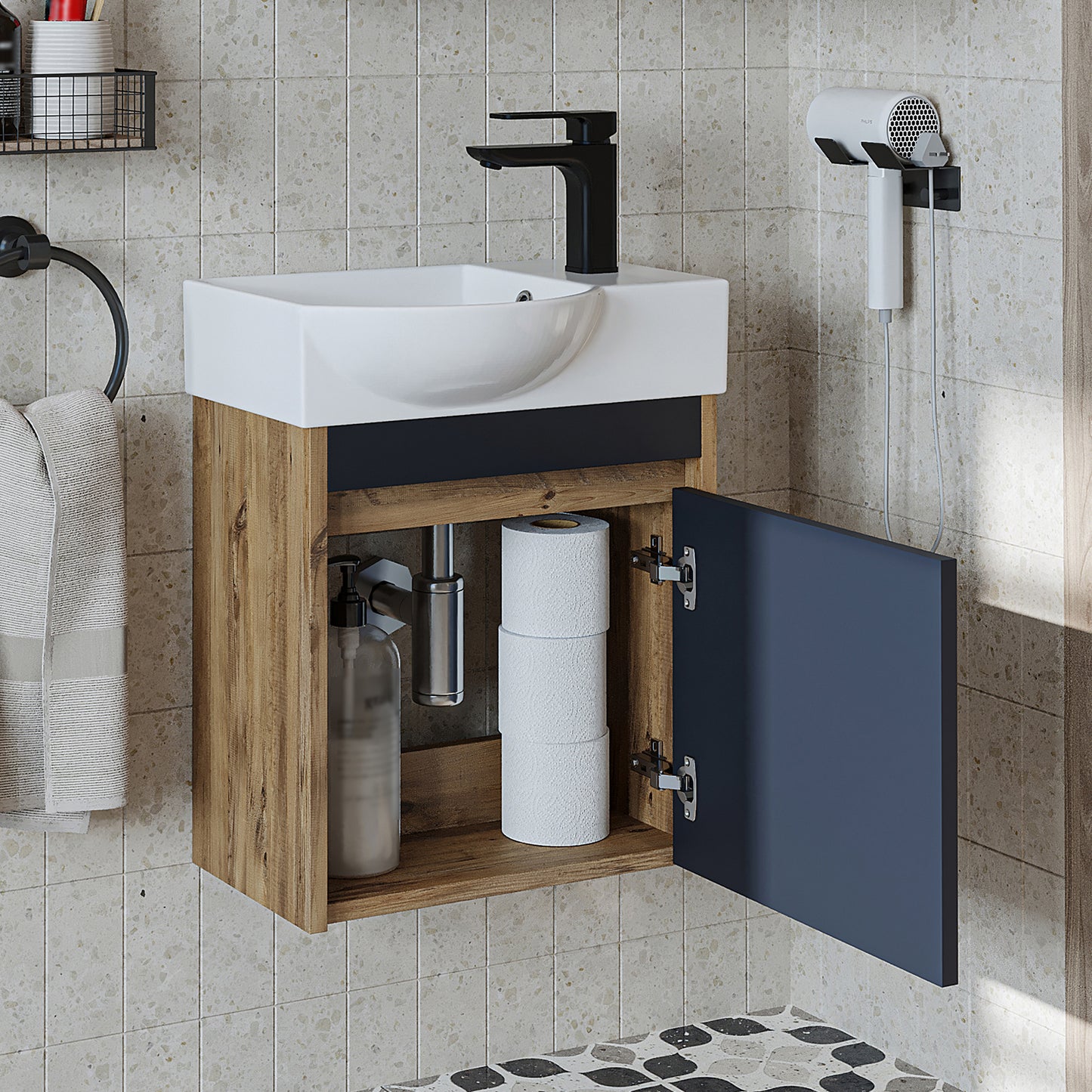 Roomart Leo Vanity Unit with Basin