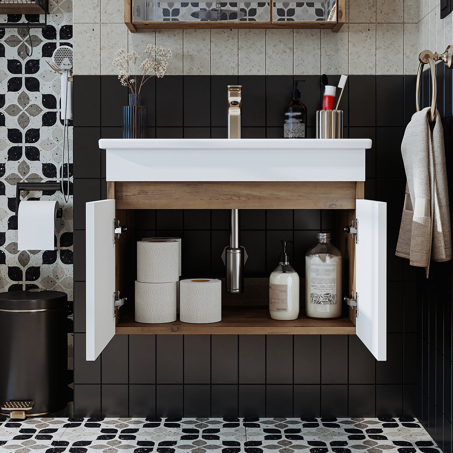 Roomart Atria Vanity Unit with Ceramic Basin
