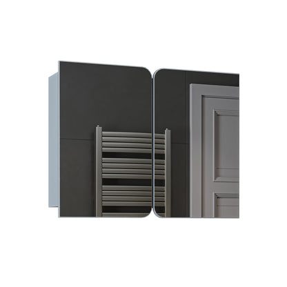 Roomart Dubai - Double Door Bathroom Mirror Cabinet - 90cm