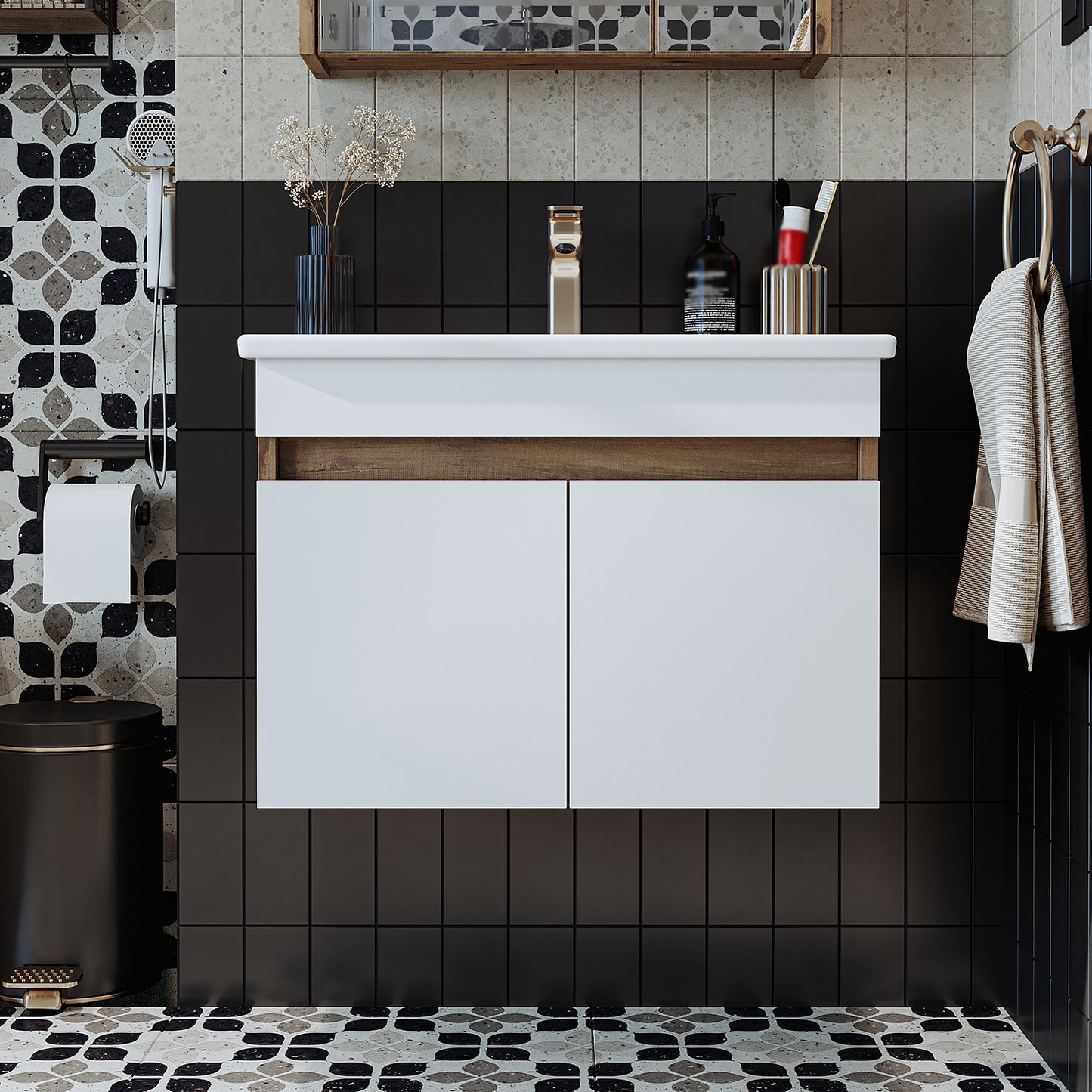 Roomart Atria Vanity Unit with Ceramic Basin