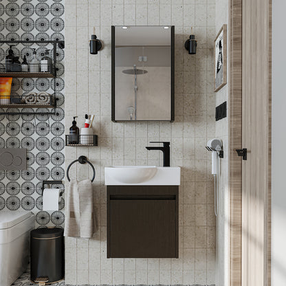 Roomart Leo Vanity Unit with Mirror Cabinet Set