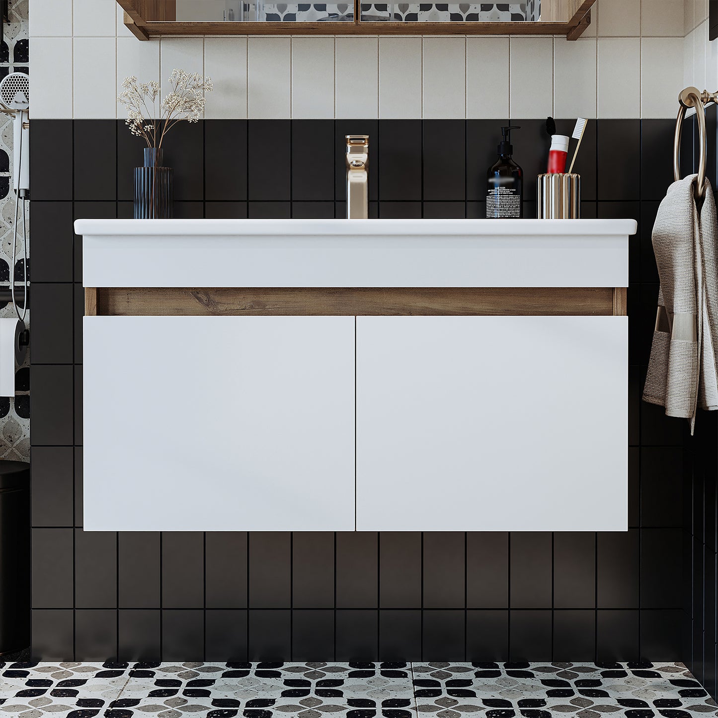 Roomart Atria Vanity Unit with Ceramic Basin
