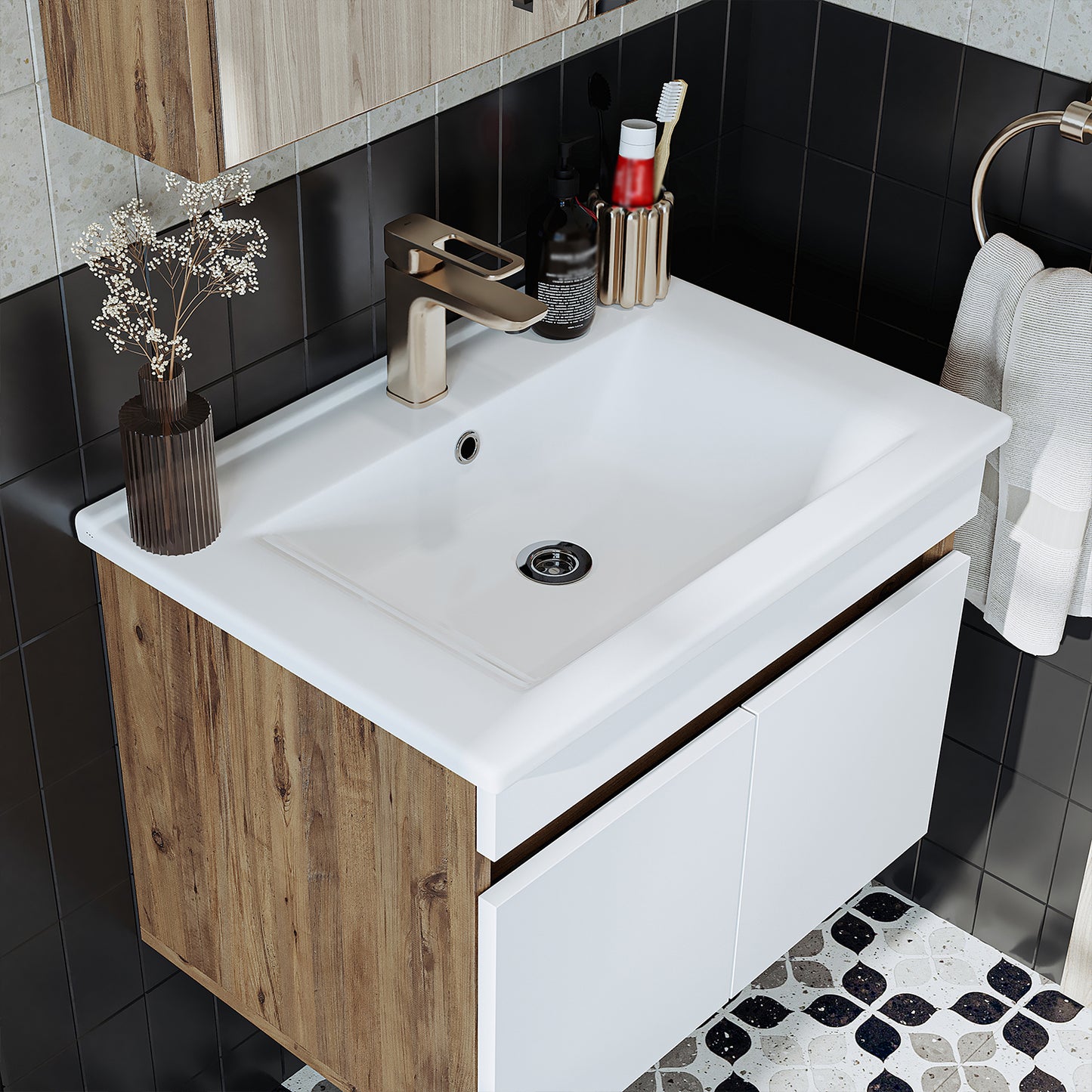 Roomart Atria Vanity Unit with Ceramic Basin