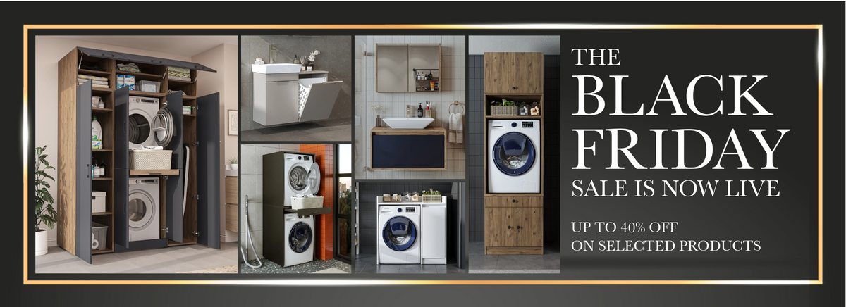RoomArt wall-hung bathroom, laundry and kitchen furniture