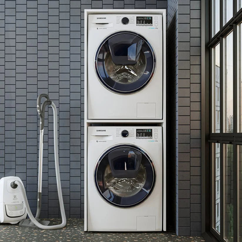 Roomart Duo - Washing Machine Cabinet With Bench Top Cabinet