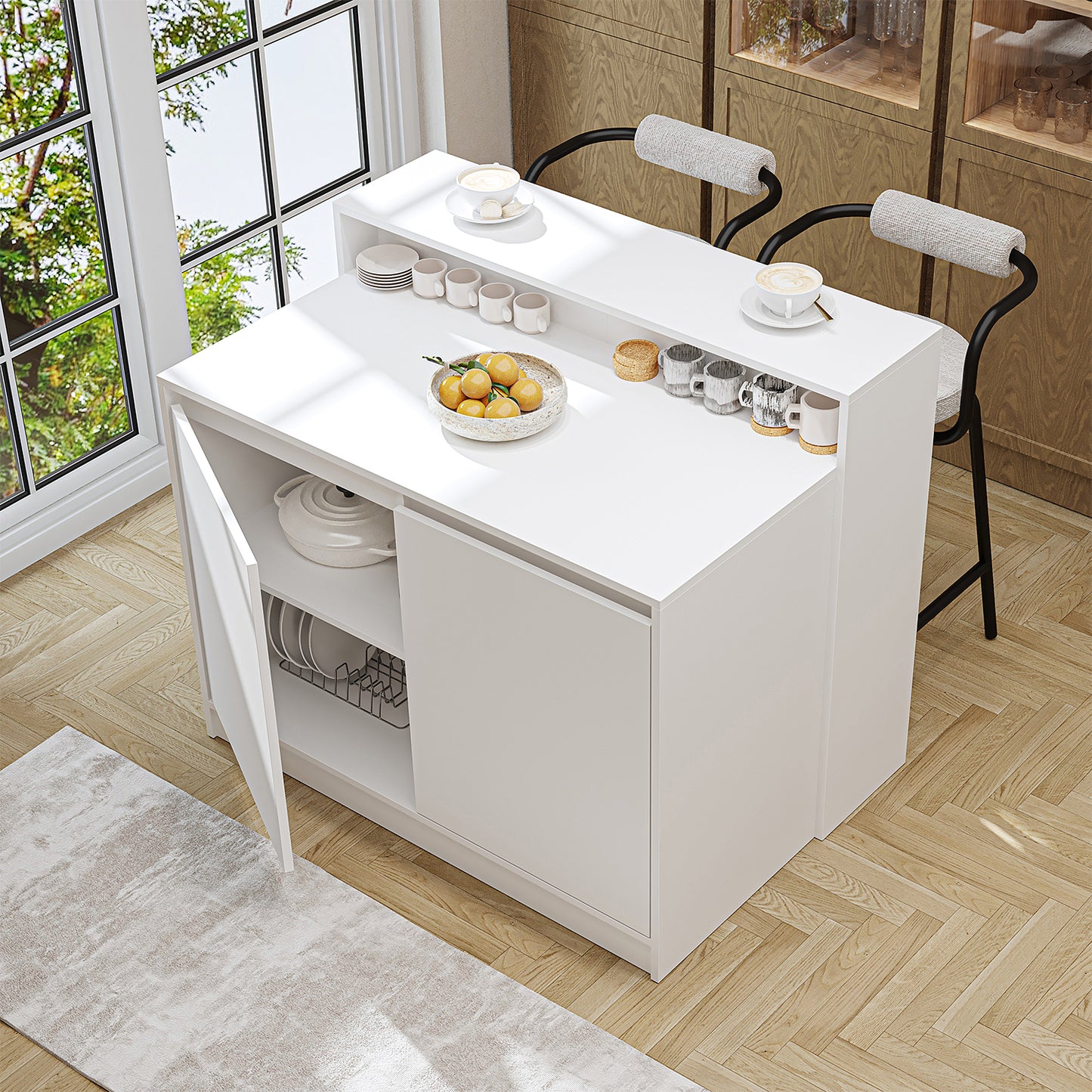 Roomart Cortado - Freestanding Kitchen Island
