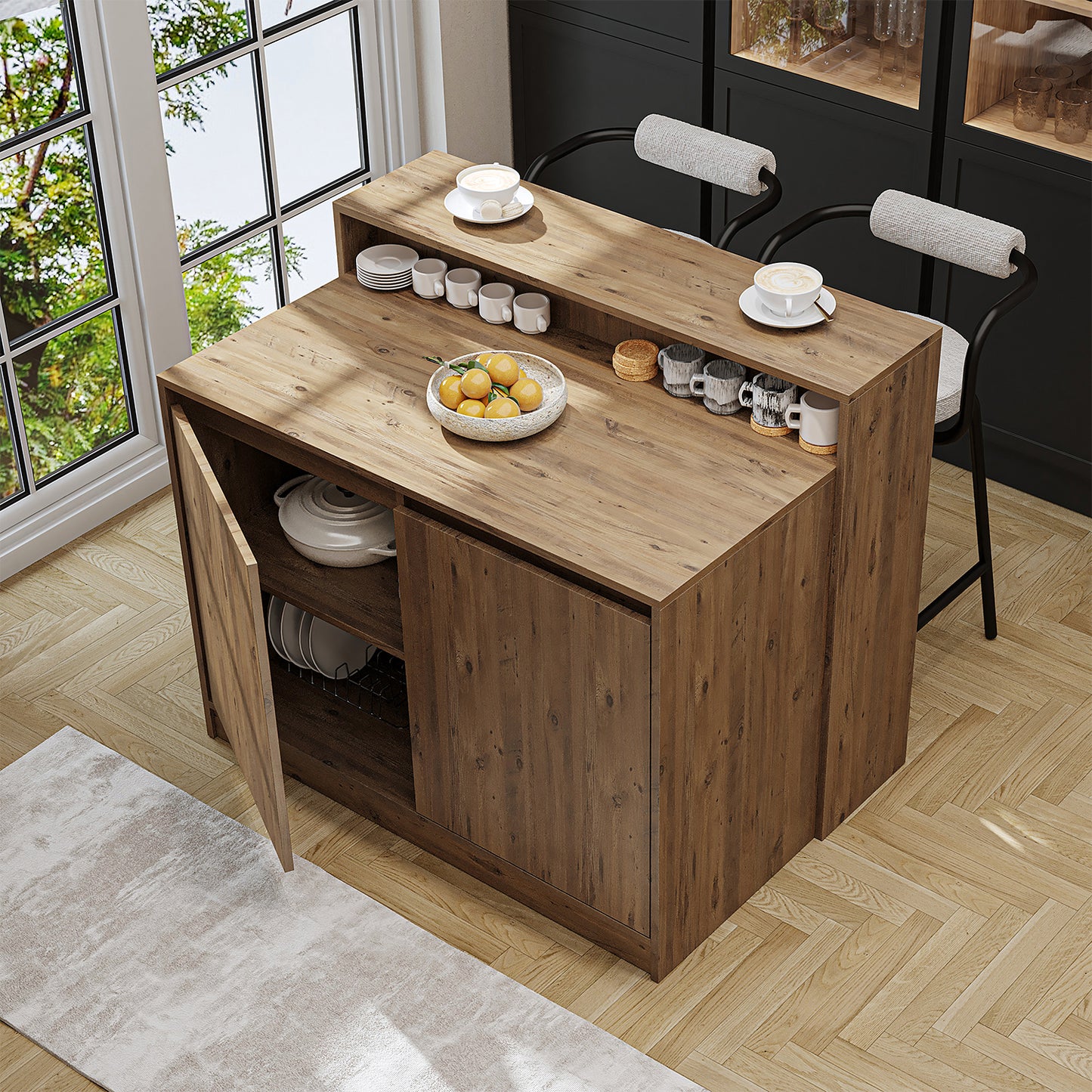 Roomart Cortado - Freestanding Kitchen Island