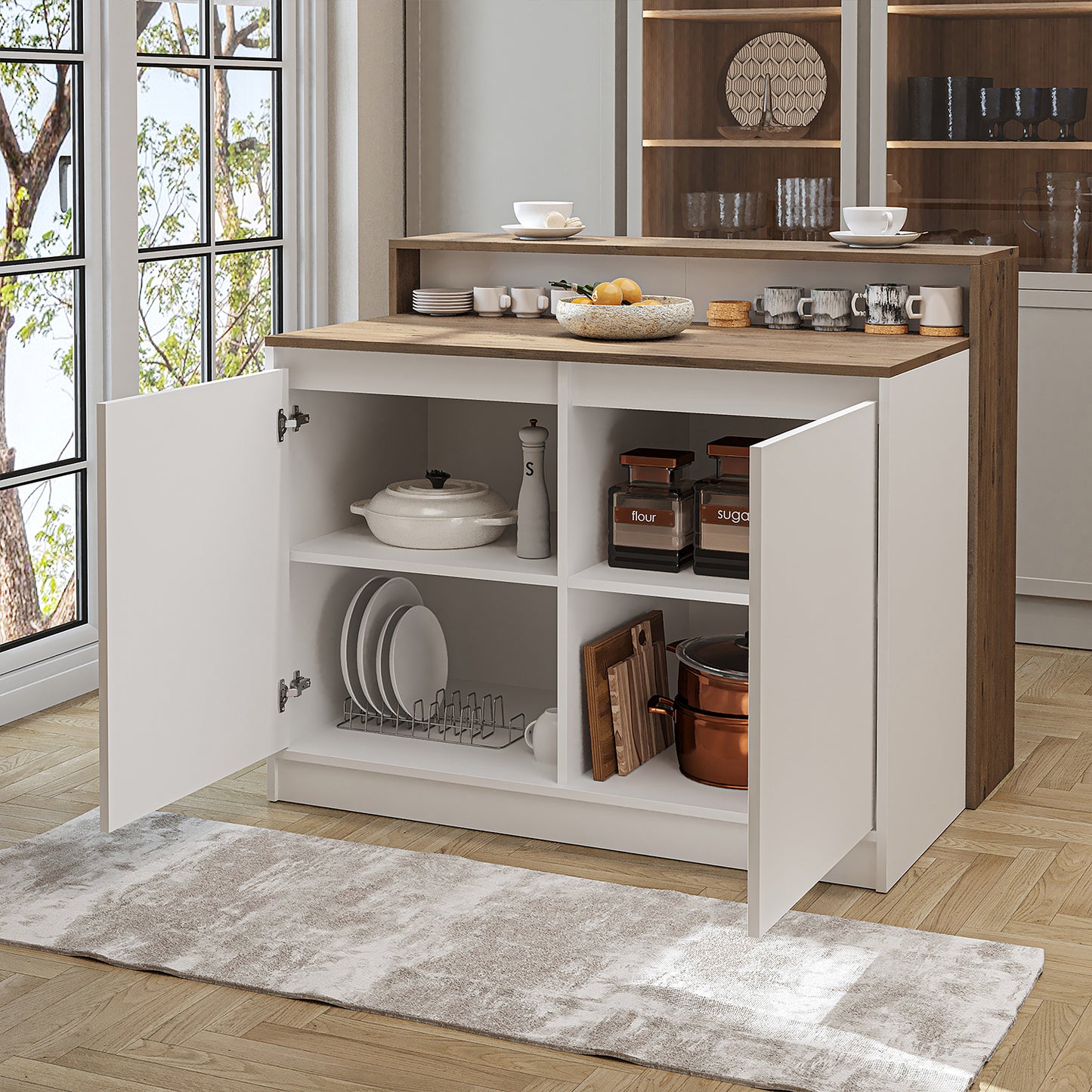 Roomart Cortado - Freestanding Kitchen Island