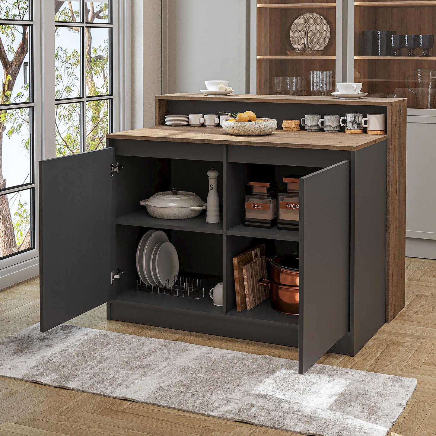 Roomart Cortado - Freestanding Kitchen Island