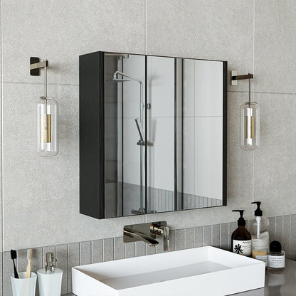 Roomart - Bathroom Mirror Cabinet, 80cm & 60cm