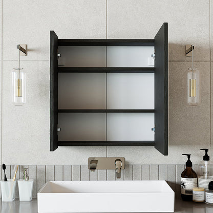 Roomart - Bathroom Mirror Cabinet, 80cm & 60cm