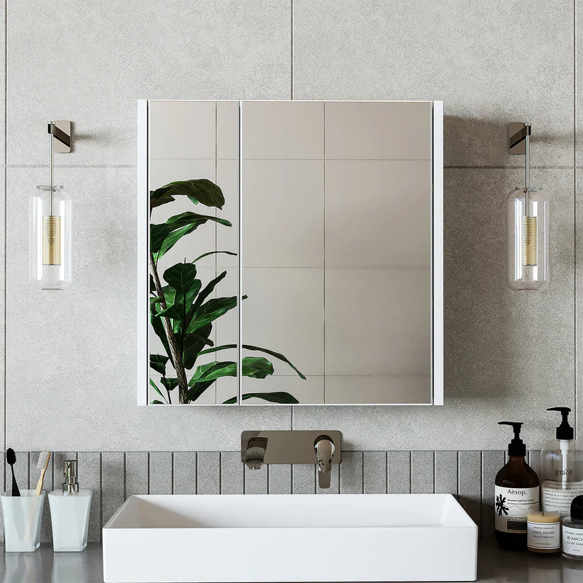 Roomart - Bathroom Mirror Cabinet, 80cm & 60cm