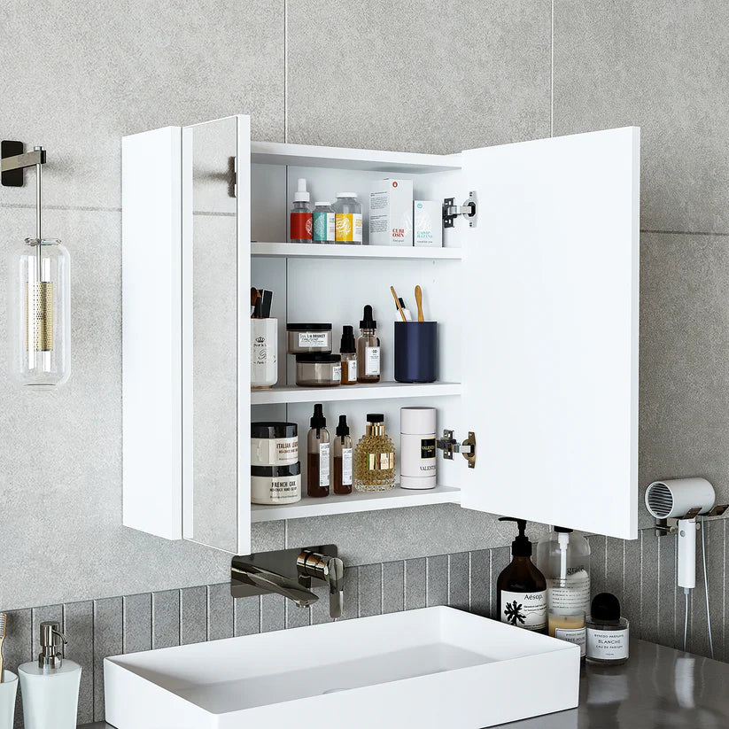 Roomart - Bathroom Mirror Cabinet, 80cm & 60cm