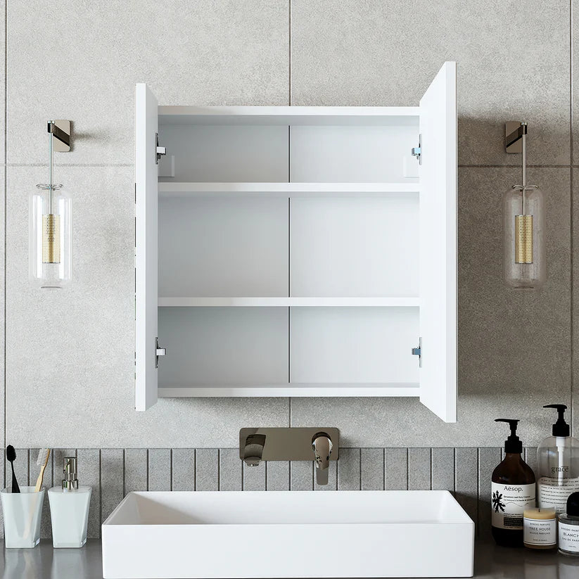 Roomart - Bathroom Mirror Cabinet, 80cm & 60cm