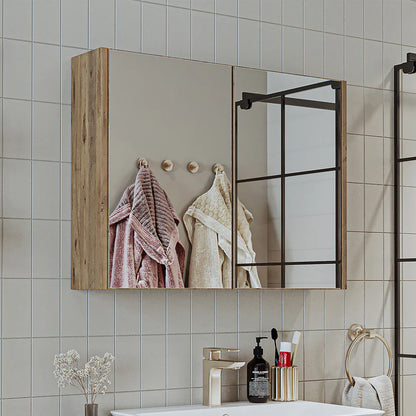 Roomart - Bathroom Mirror Cabinet, 80cm & 60cm