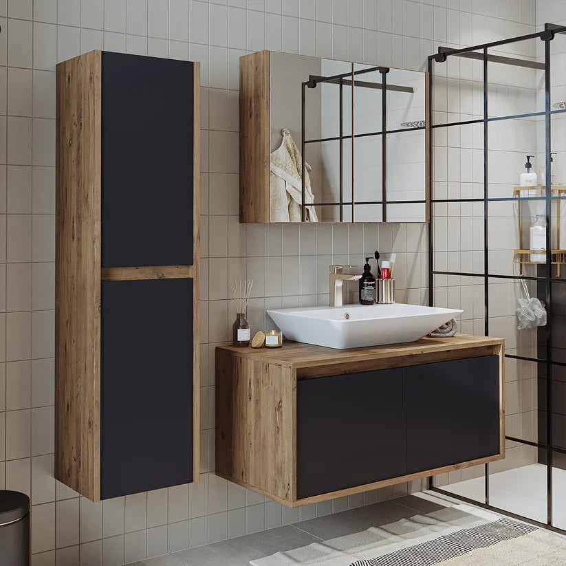 Roomart Atlantic - 3-Piece Bathroom Furniture Set