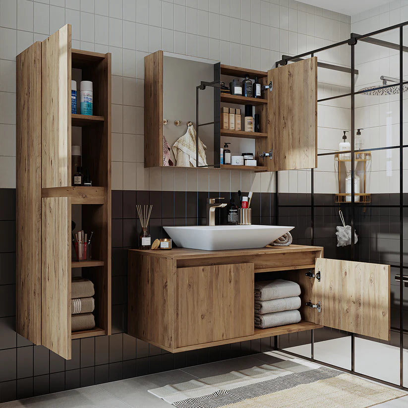 Roomart Atlantic - 3-Piece Bathroom Furniture Set