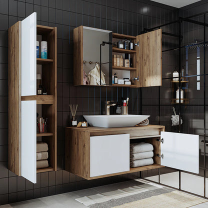 Roomart Atlantic - 3-Piece Bathroom Furniture Set