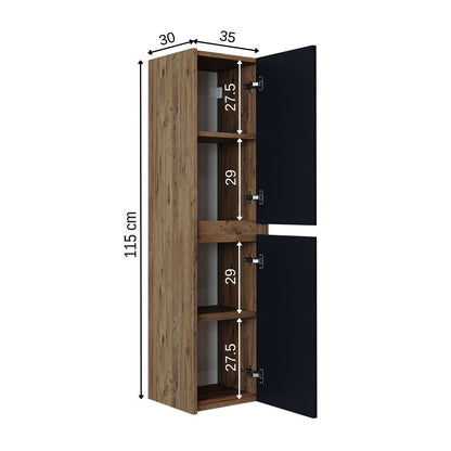 Roomart Atlantic - Bathroom Towel Storage Cabinet