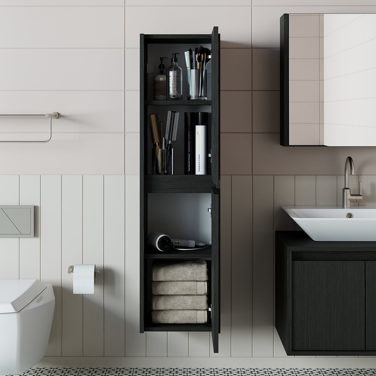 Bathroom Towel Cabinet - Atlantic - Roomartstore.co.ukbathroom cabinet2057