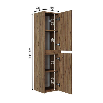 Roomart Atlantic - Bathroom Towel Storage Cabinet